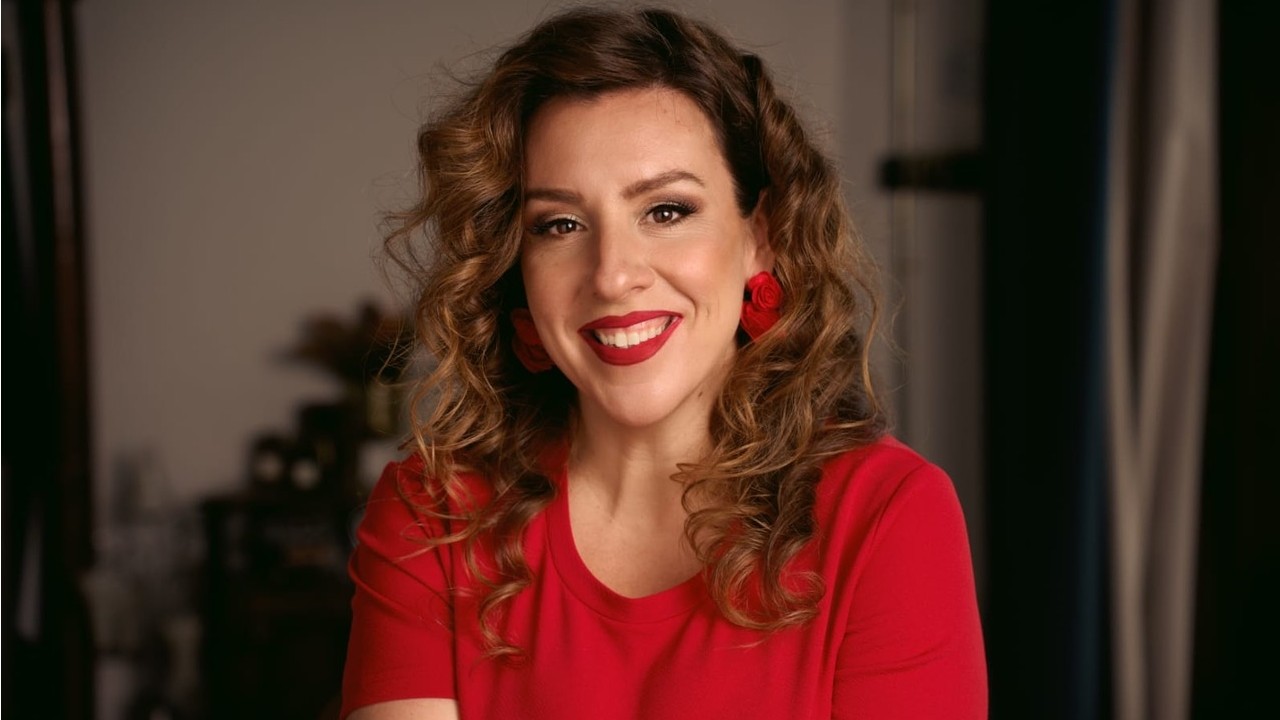 Cartel de Berna Perles — Teatro Cervantes, Málaga