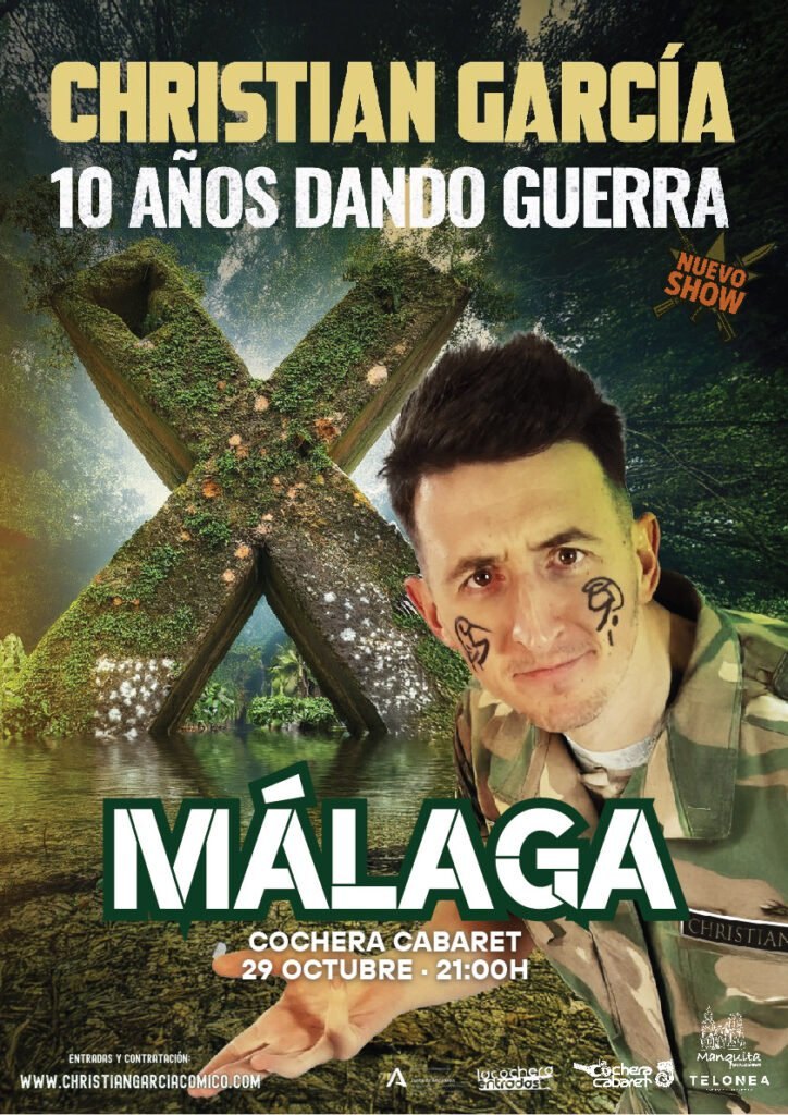 CHRISTIAN GARCÍA 10 AÑOS DANDO GUERRA