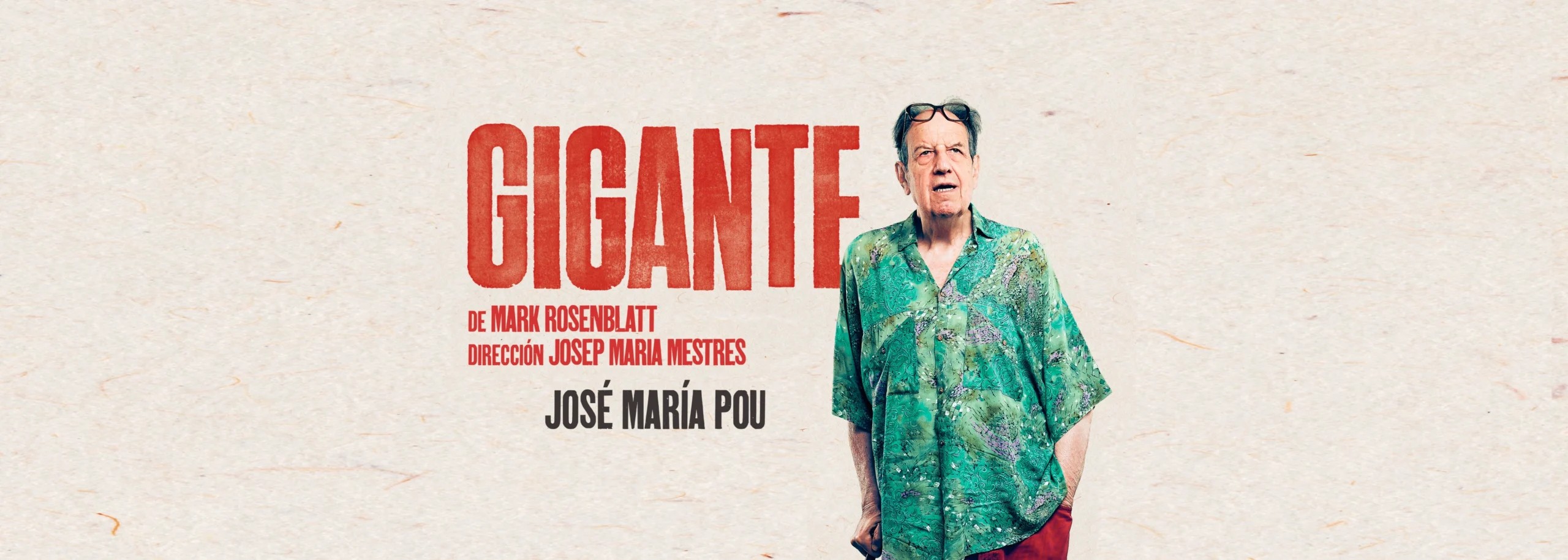 Cartel de Gigante — Teatro del Soho CaixaBank, Málaga
