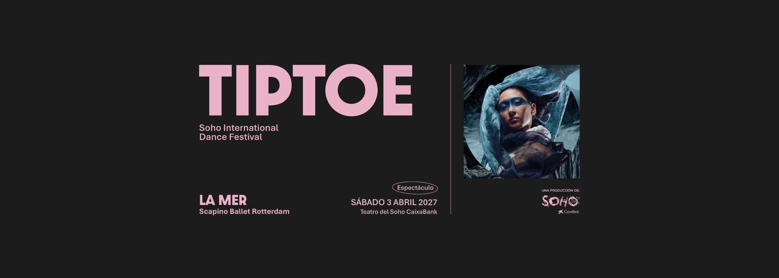 Cartel de La Mer — Teatro del Soho CaixaBank, Málaga