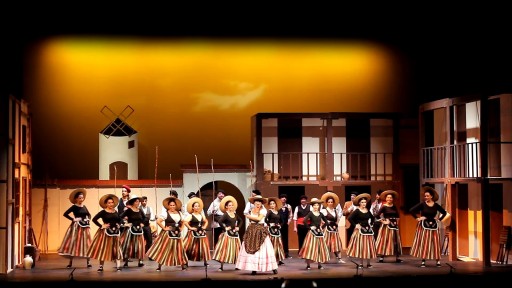 Cartel de La Rosa del Azafrán — Teatro Cervantes, Málaga