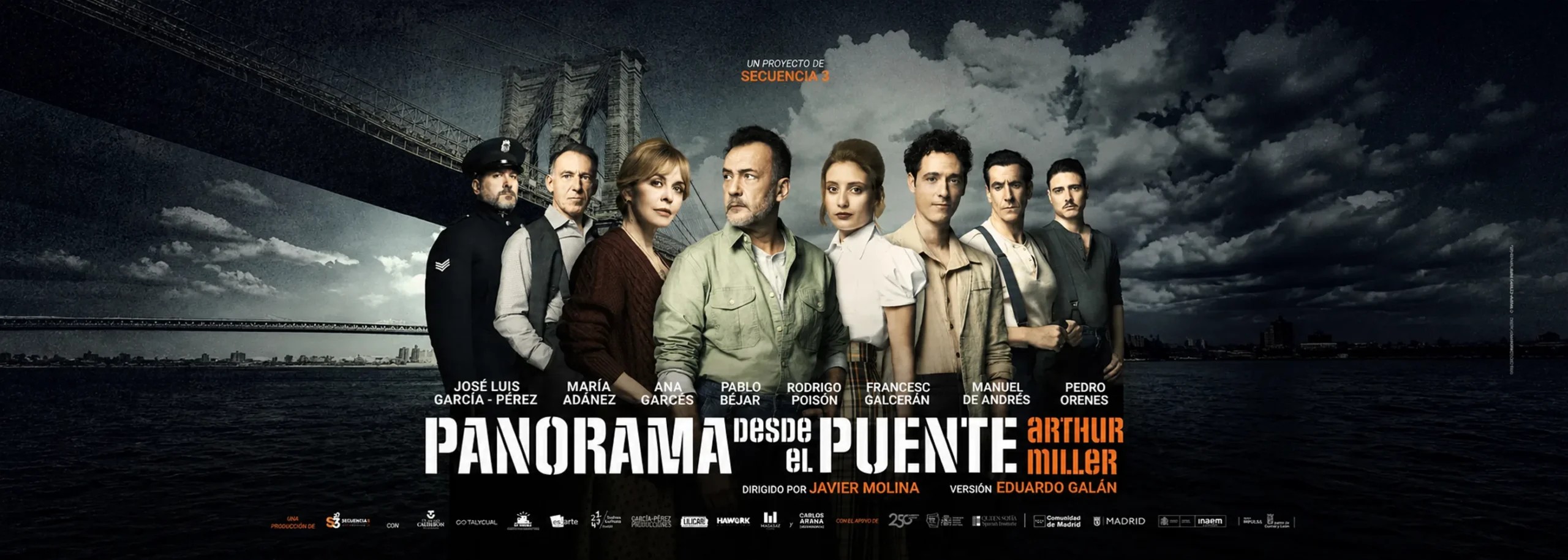 Cartel de Panorama desde el puente — Teatro del Soho CaixaBank, Málaga